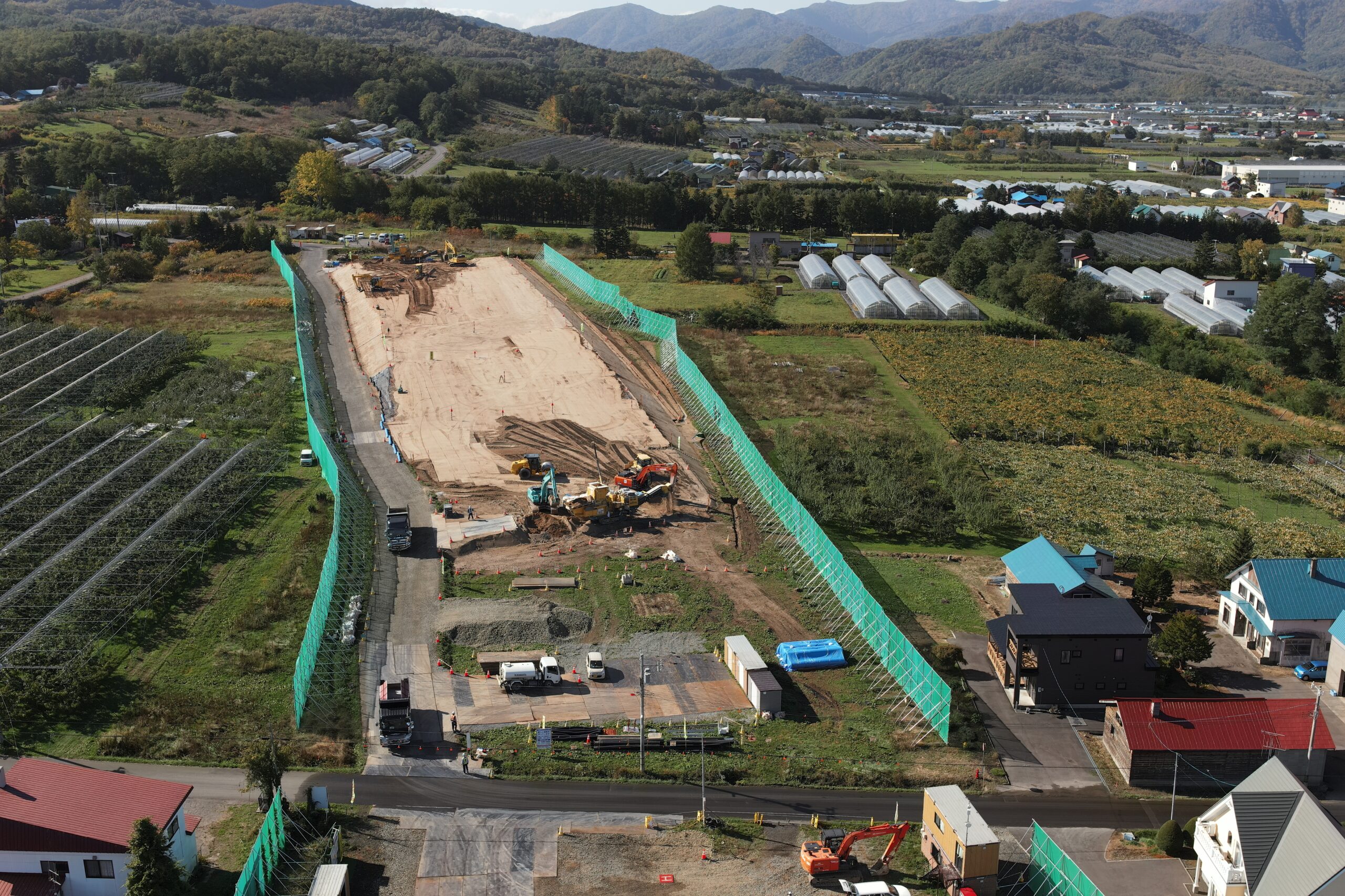 一般国道5号 仁木町 東町南改良工事