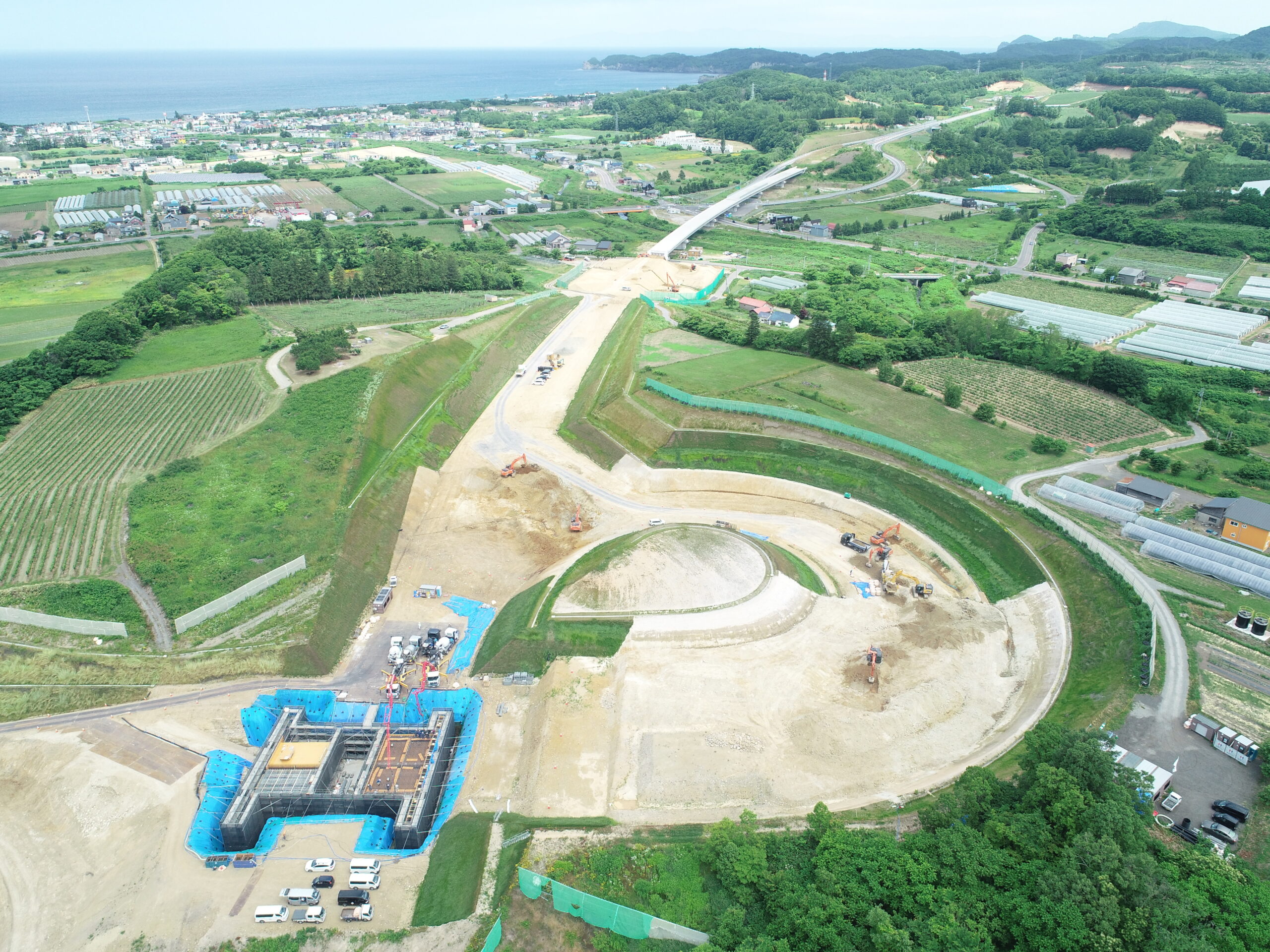 一般国道5号 余市町 登川改良工事