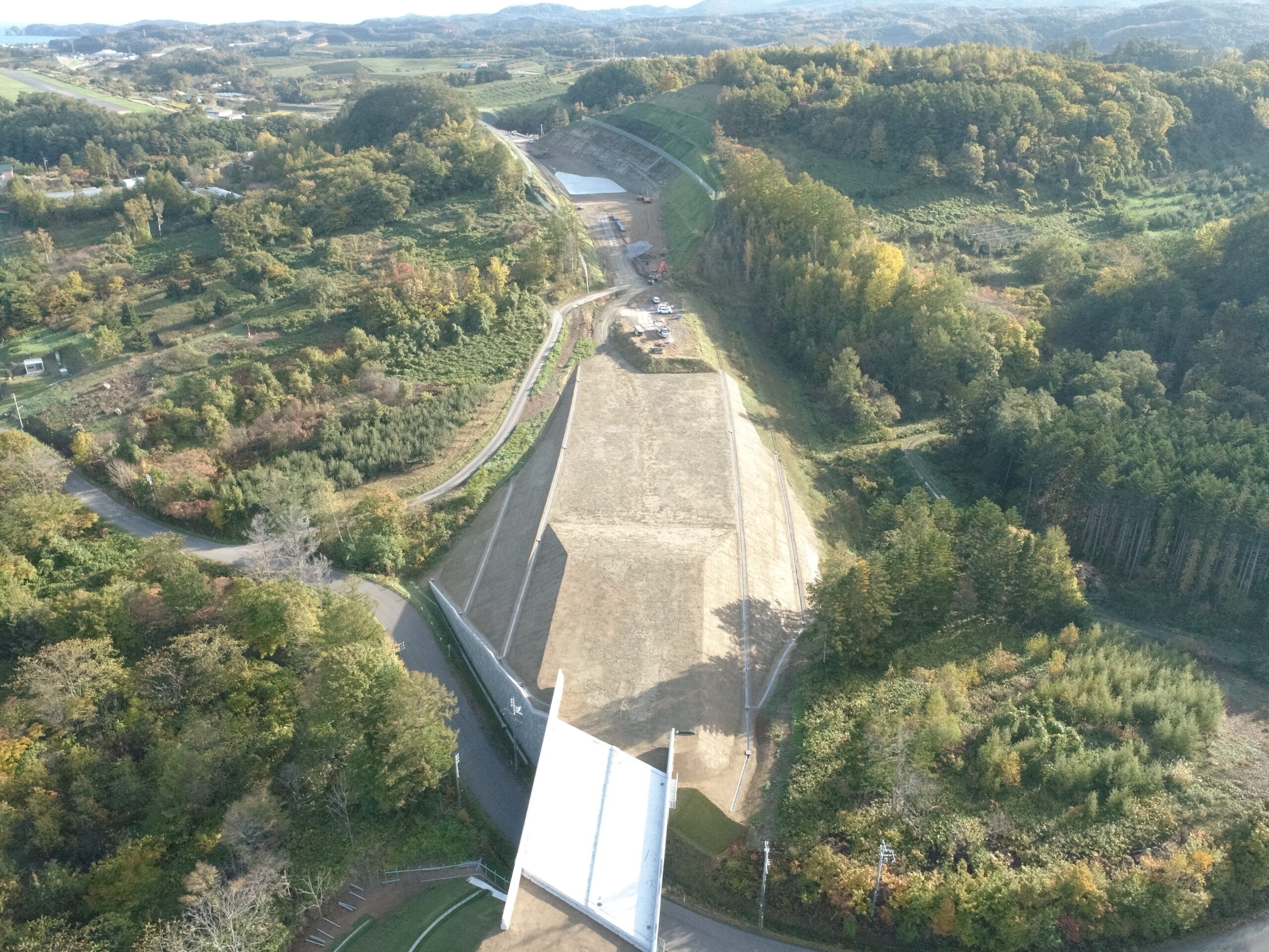 一般国道５号 余市町 モンガク改良工事