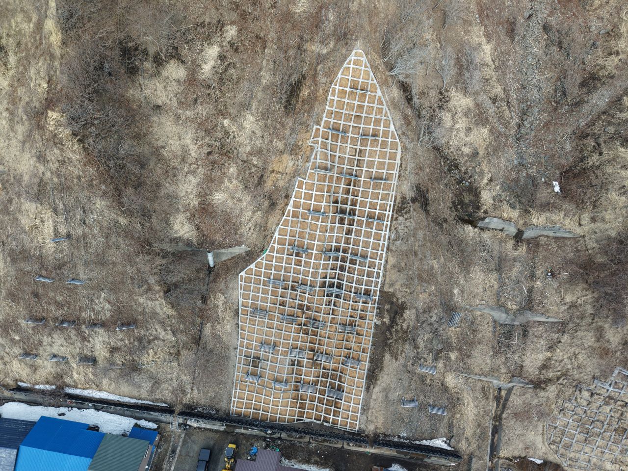 赤石地区予防治山工事