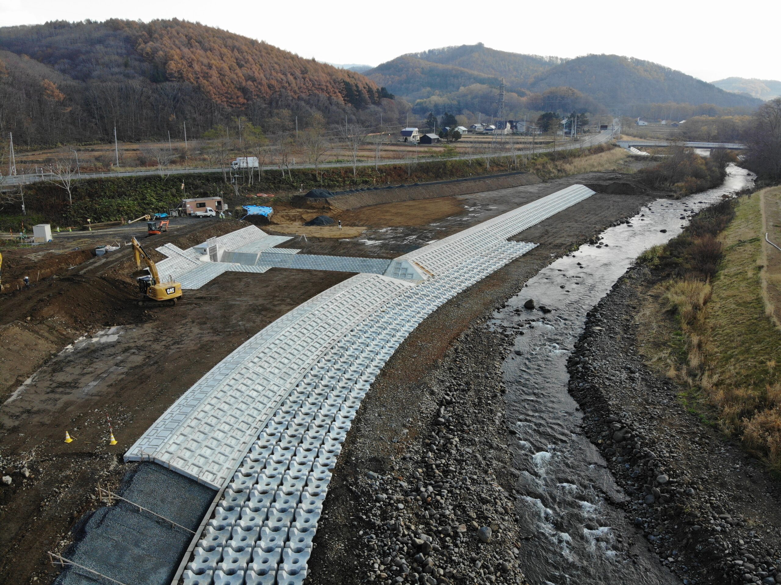 堀株川改修工事２工区